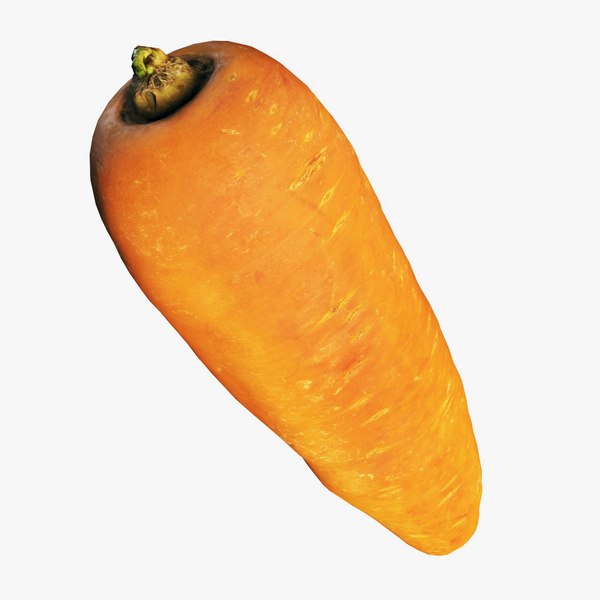 3D 4k carrot