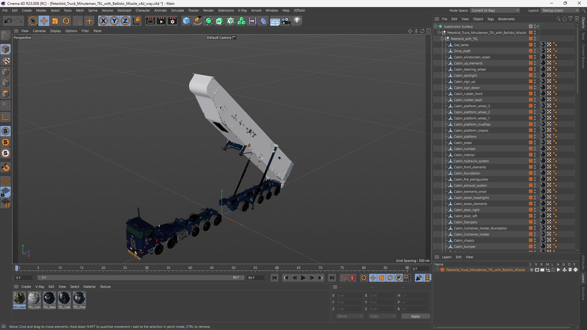 Peterbilt Truck Minuteman TEL with Ballistic Missile model https://p.turbosquid.com/ts-thumb/E2/wGMPWK/9b/peterbild_truck_minuteman_tel_with_ballistic_missile_1003/jpg/1747470047/1920x1080/fit_q87/c78fdbd254d0293b579e33b54206962a8d757d86/peterbild_truck_minuteman_tel_with_ballistic_missile_1003.jpg