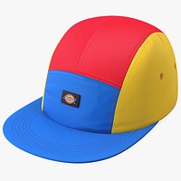 Dickies Hat Mcrae 5 Panel Cap Multicoloured