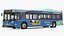 Gillig Low Floor Hybrid Bus Intercity Blue Simple Interior(1)