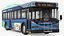 Gillig Low Floor Hybrid Bus Intercity Blue Simple Interior(1)
