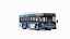 Gillig Low Floor Hybrid Bus Intercity Blue Simple Interior(1)