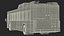 Gillig Low Floor Hybrid Bus Intercity Blue Simple Interior(1)