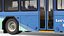 Gillig Low Floor Hybrid Bus Intercity Blue Simple Interior(1)