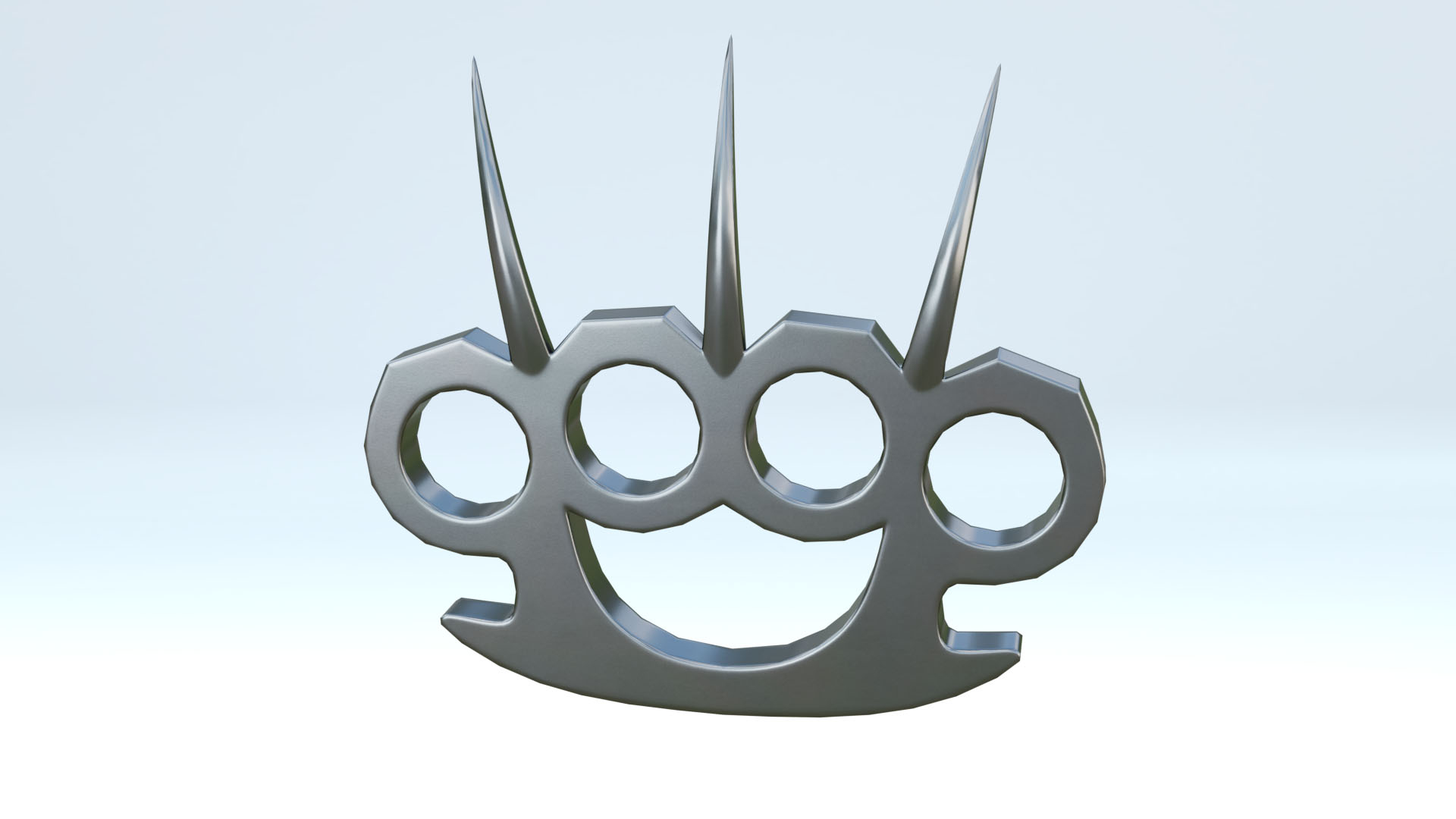 Brass Knuckles Claw 3D - TurboSquid 1900097