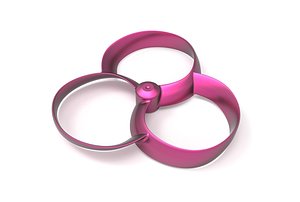 3D Toroidal drone propeller