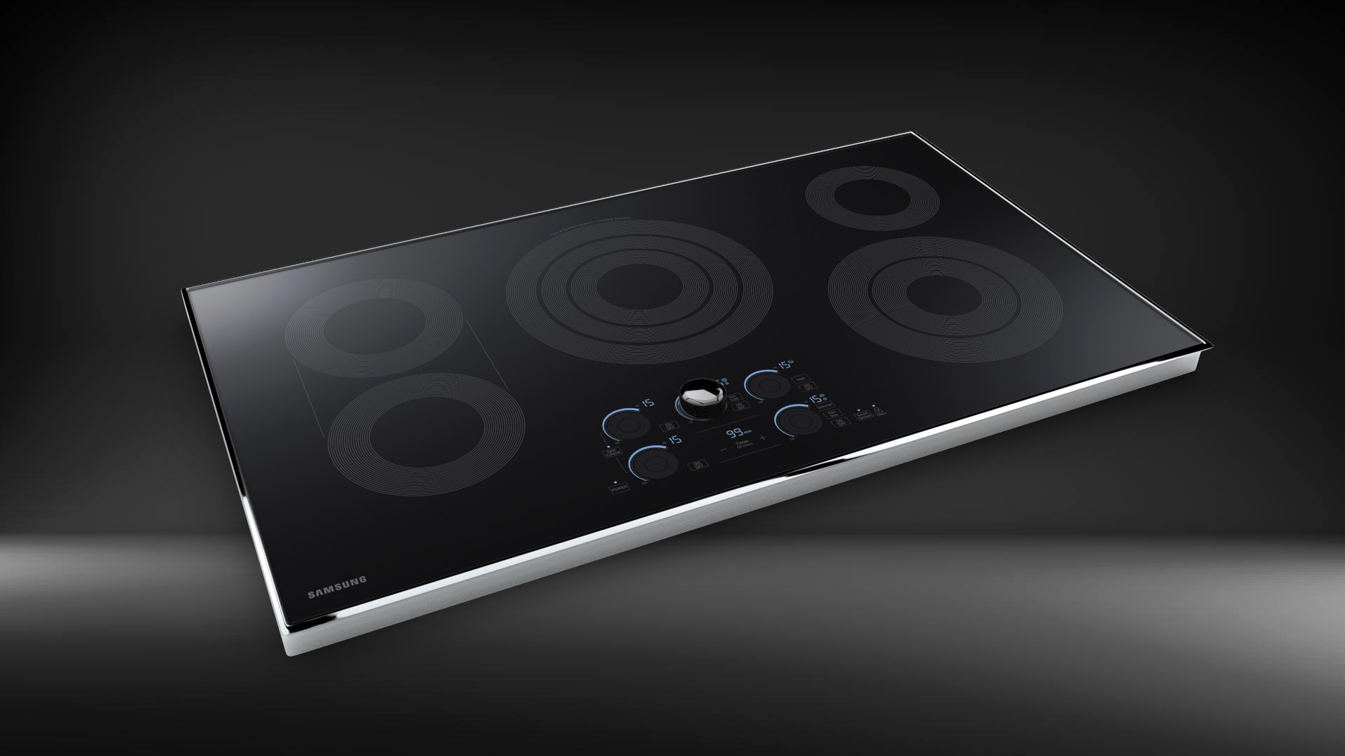 3D Samsung Electric Cooktop 30 Model TurboSquid 1263436