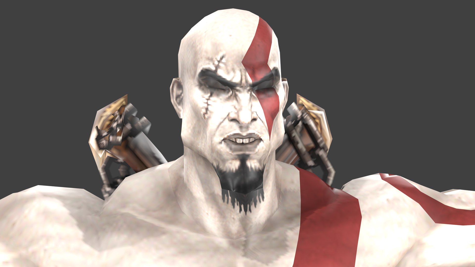 KRATOS - PBR - RIGGED 3D Model - TurboSquid 1737820