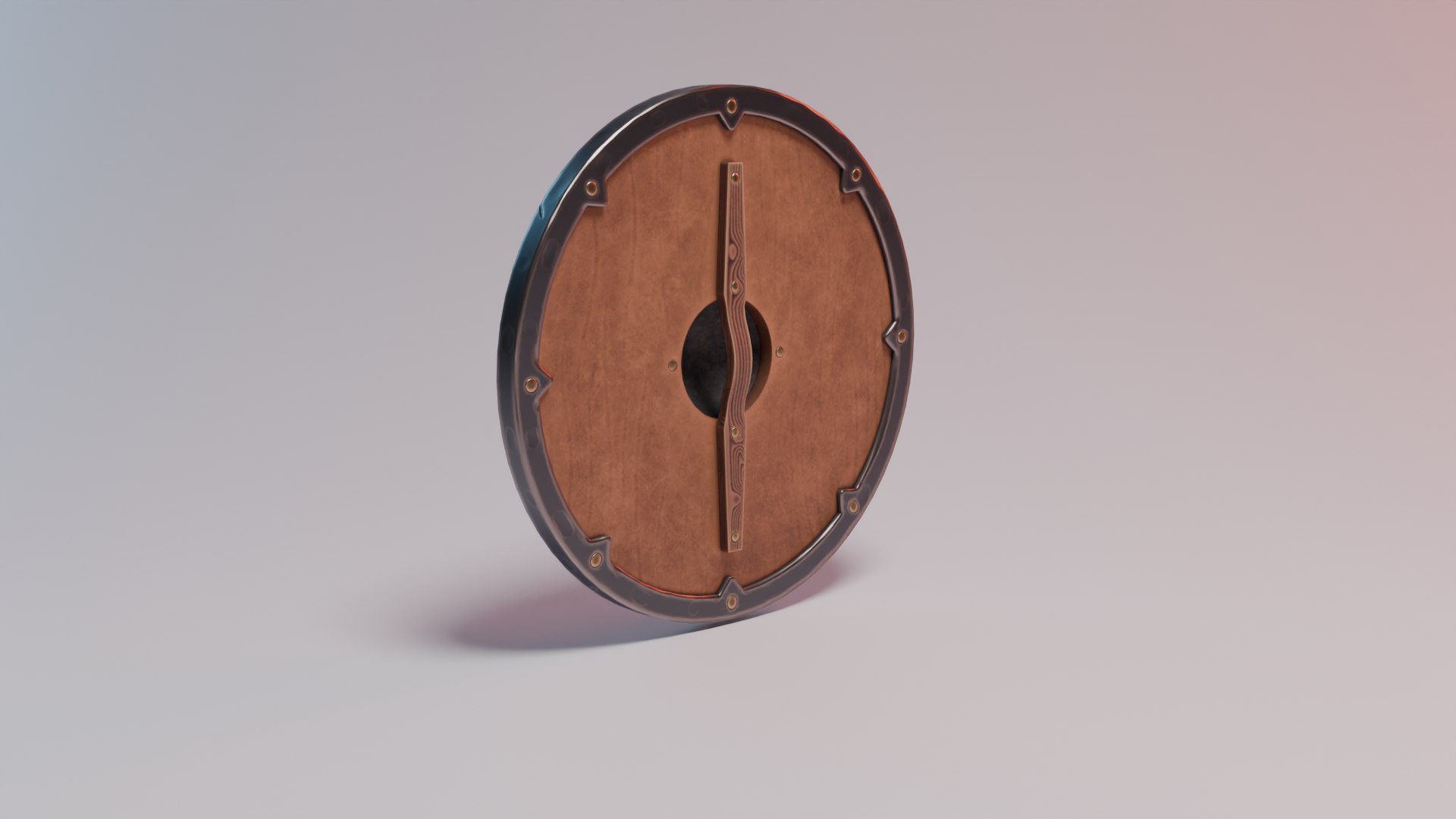 3D Stylized Round Shield Model - TurboSquid 2378683