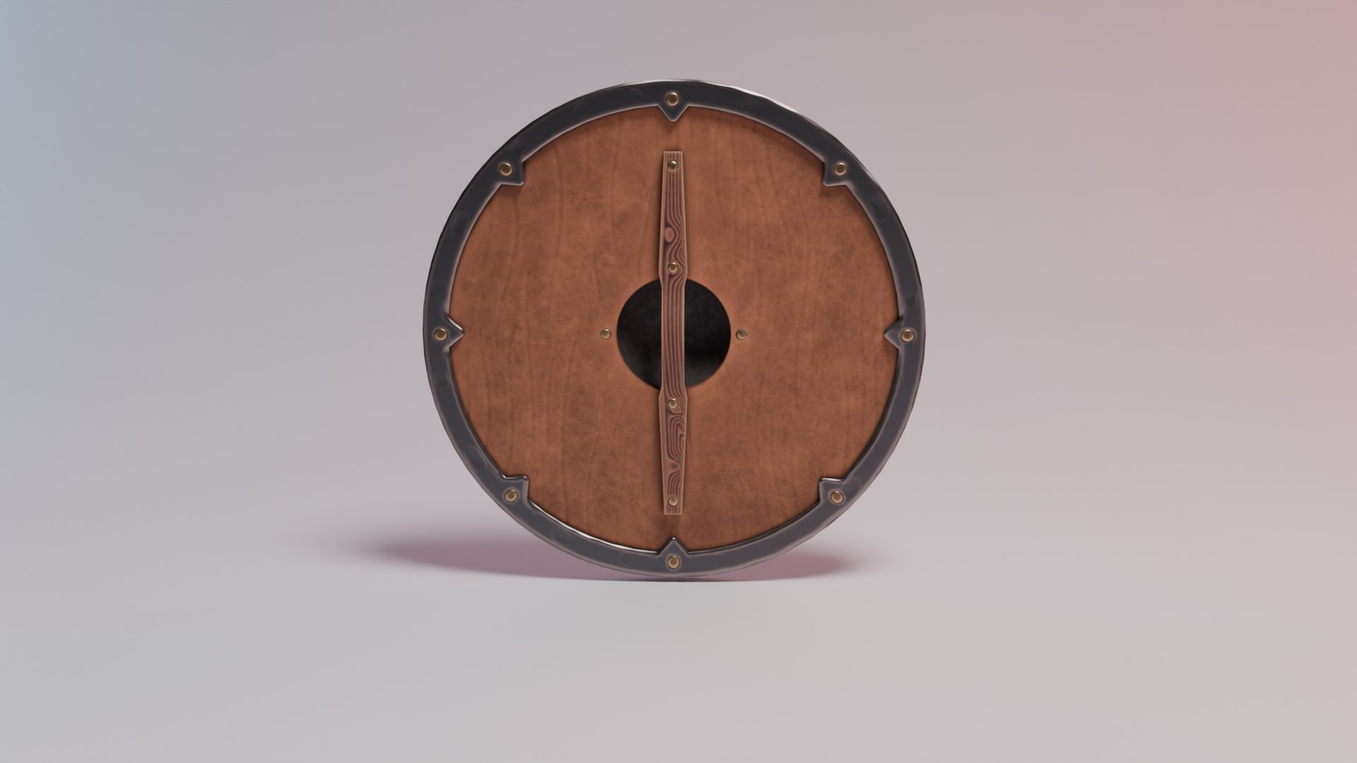 3D Stylized Round Shield Model - TurboSquid 2378683