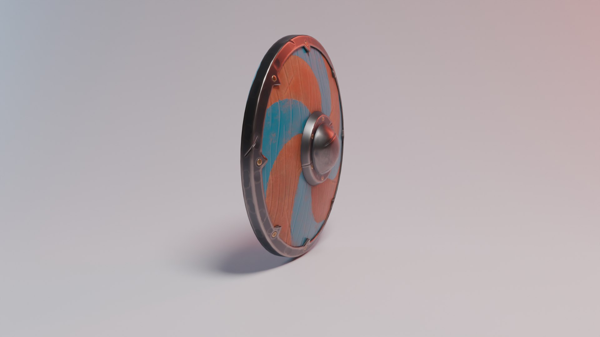 3D Stylized Round Shield Model - TurboSquid 2378683