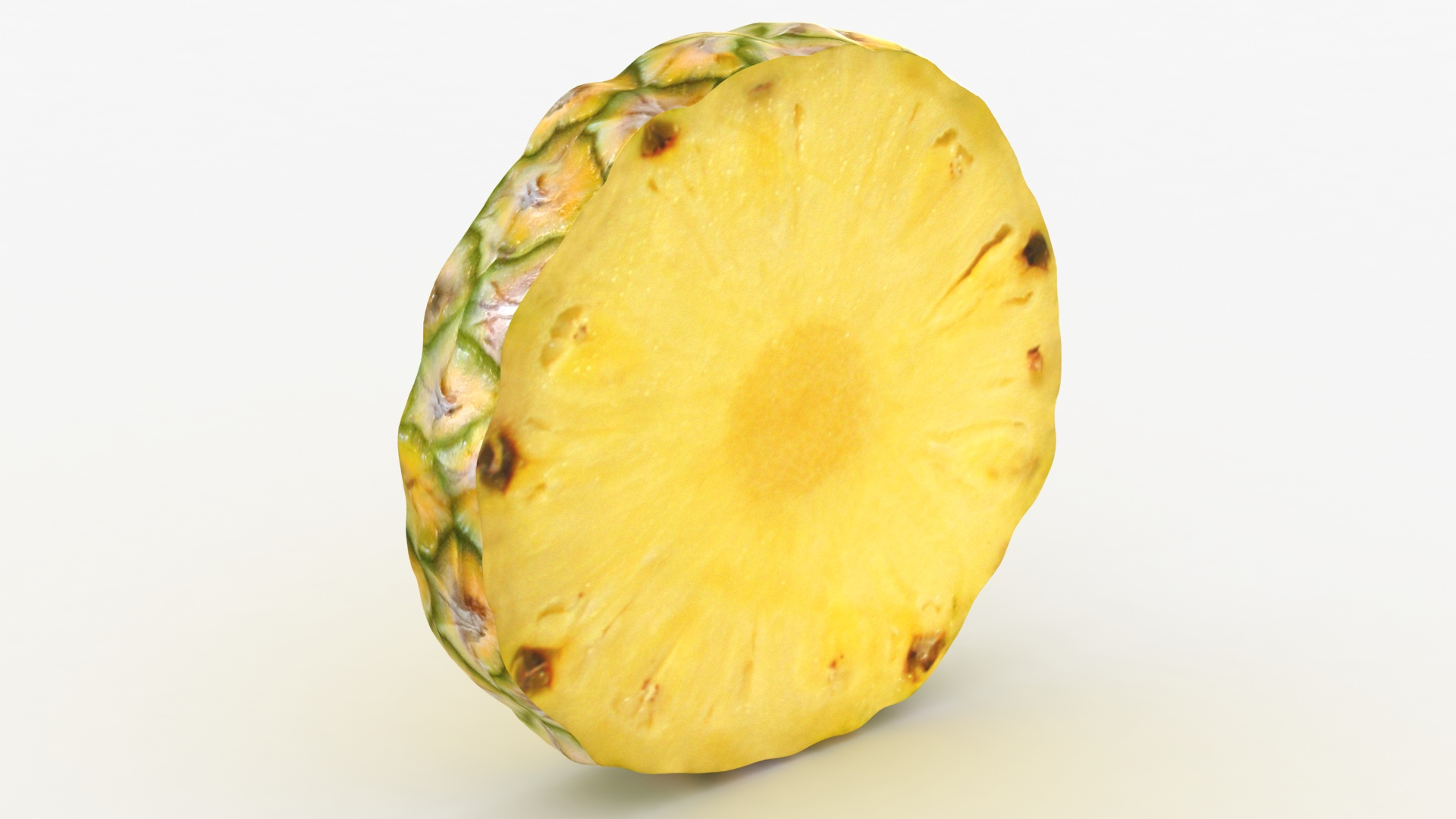 fruit slice model https://p.turbosquid.com/ts-thumb/E3/8MDqM6/SYx3oKww/pineappleslicepeel_diffuse/jpg/1588605821/1920x1080/turn_fit_q99/9bcc4491d05fad3fbe56f5bbd659194162ce2012/pineappleslicepeel_diffuse-1.jpg