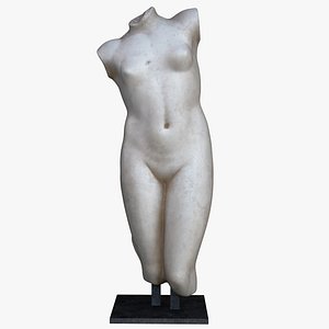 fragmentary statue aphrodite 3D model