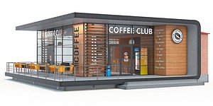 modelo 3d Mini Cafe - TurboSquid 1954126