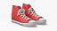 Basketball Leather Shoes Red