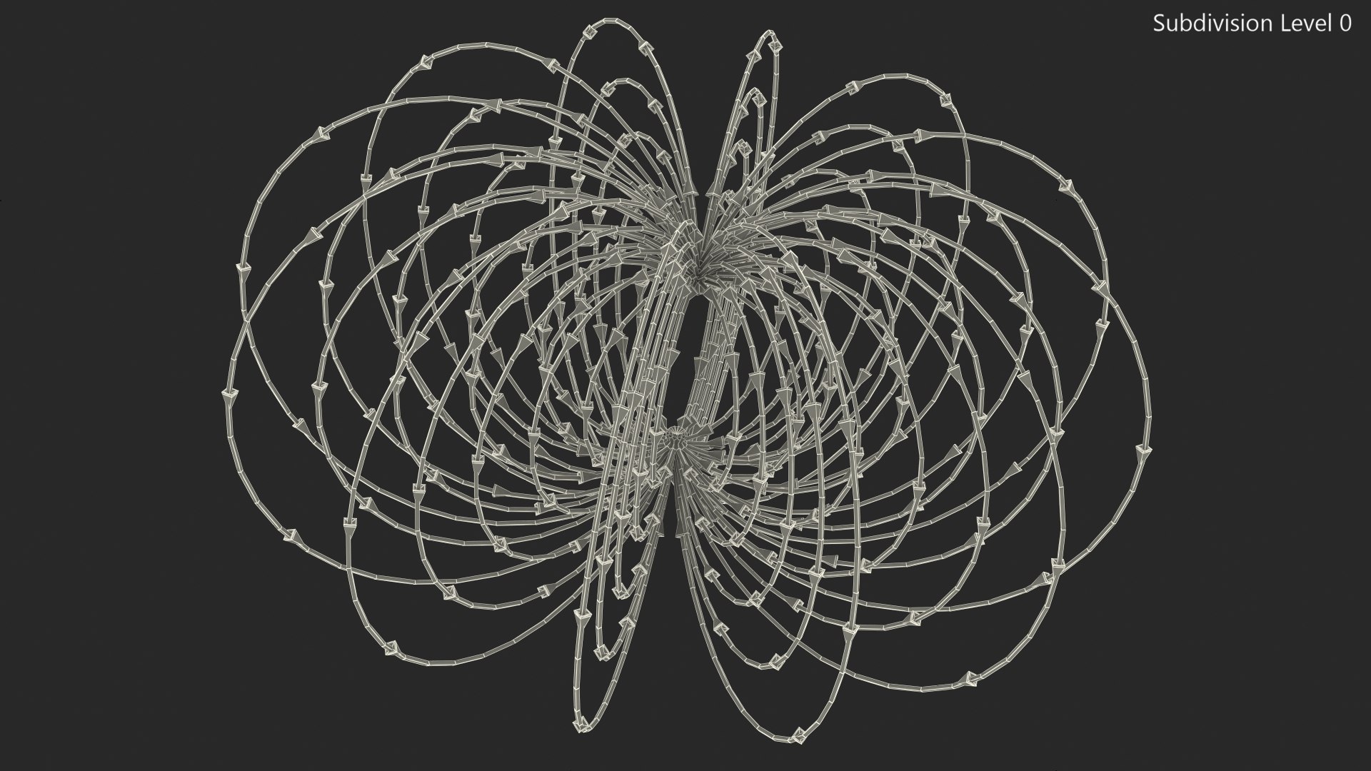 Magnetic field 3D model - TurboSquid 1694980