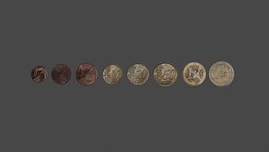 Euro Coins 3D