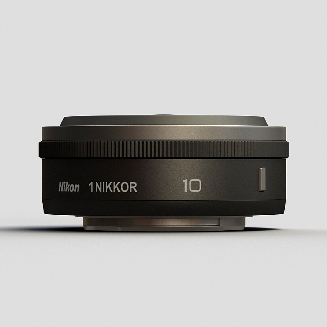 lens nikkor 10mm 10-30mm 3d max
