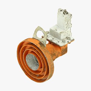 3D Satellite Dish Part Raw Scanned model