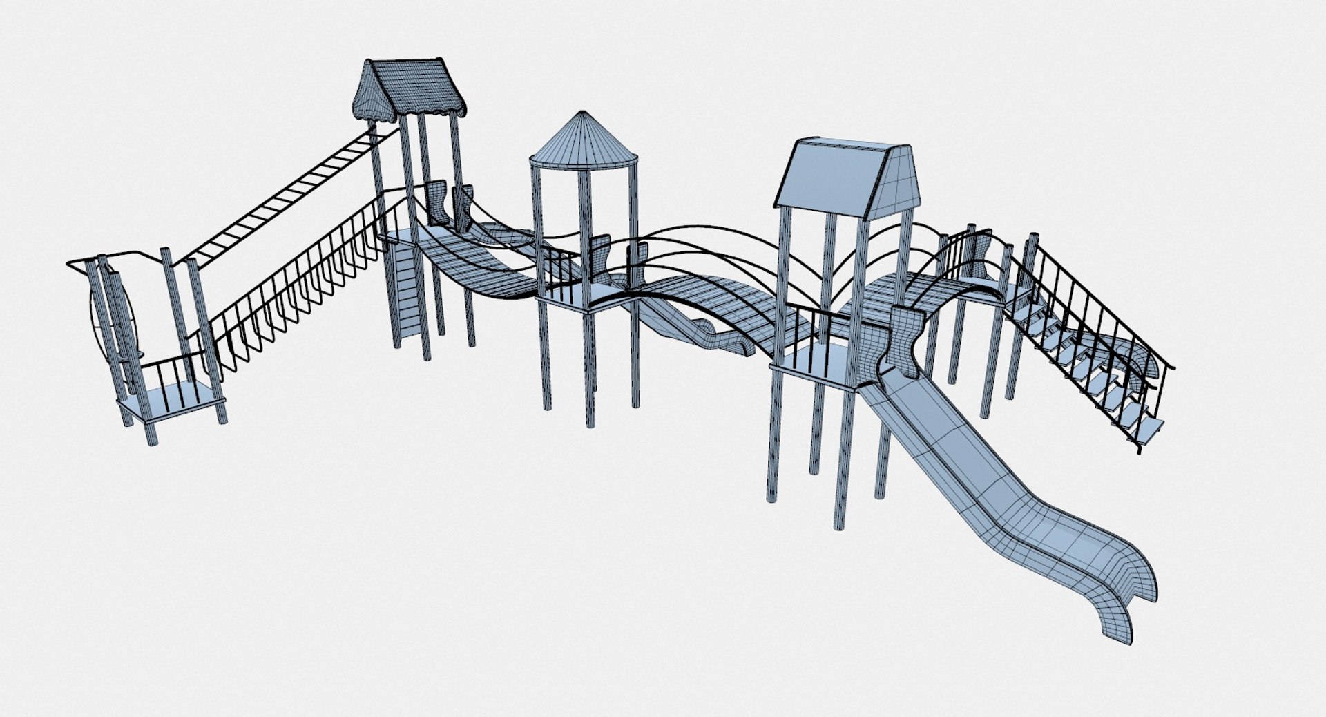 Play Playground Model - TurboSquid 1290775