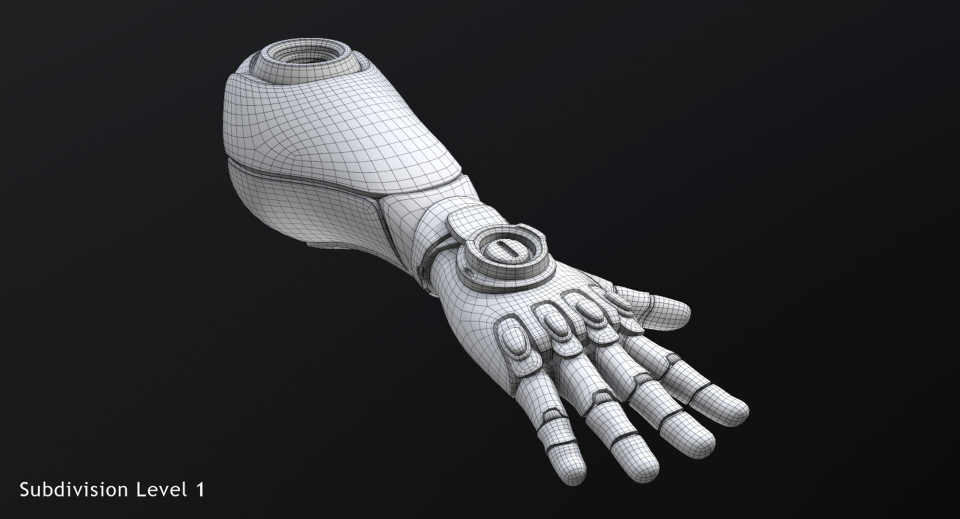 3d Sci-fi Glove