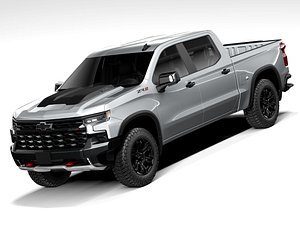 3D Chevrolet Silverado ZR2 2022 model