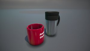 Low Poly Mugs