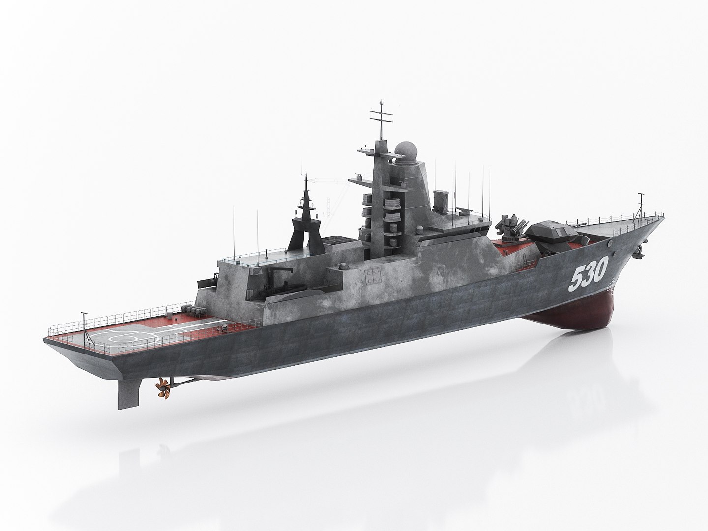 Steregushchy Russian Corvette 530 3D - TurboSquid 1290305