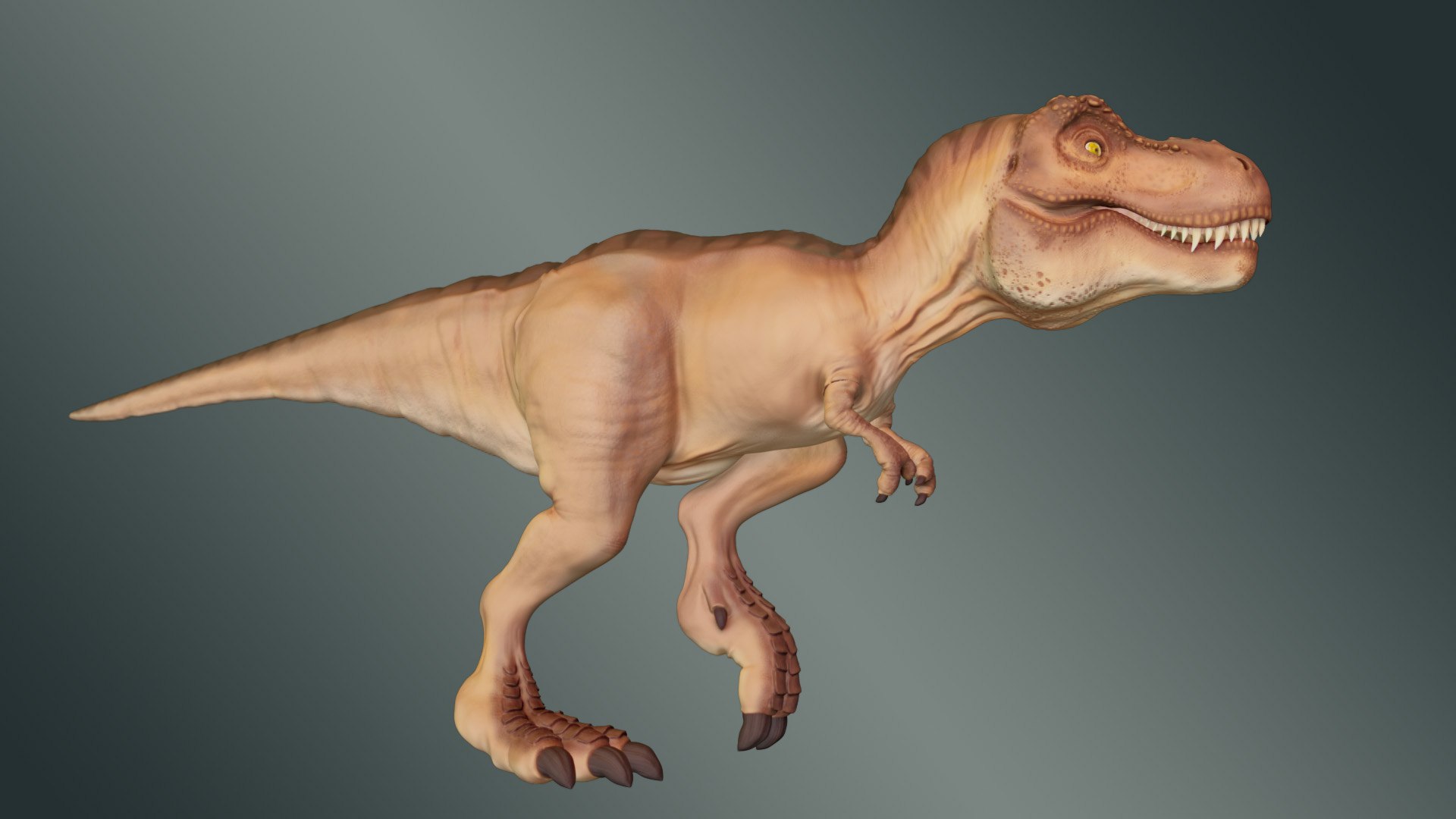 Desenhos animados colecionáveis T-Rex Modelo 3D - TurboSquid 1101619