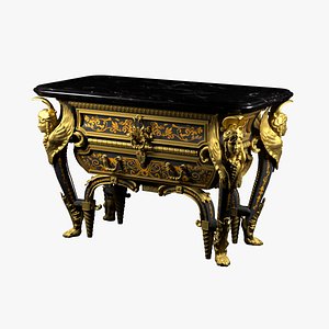 3D chest c boulle model