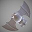 3D bat cartoon