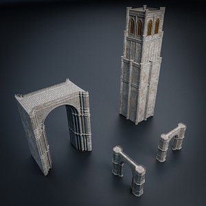 GOTHIC CASTLE BRIDGE MODULAR