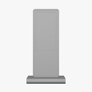 Digital LCD Display - Geometry Only No Textures No Materials