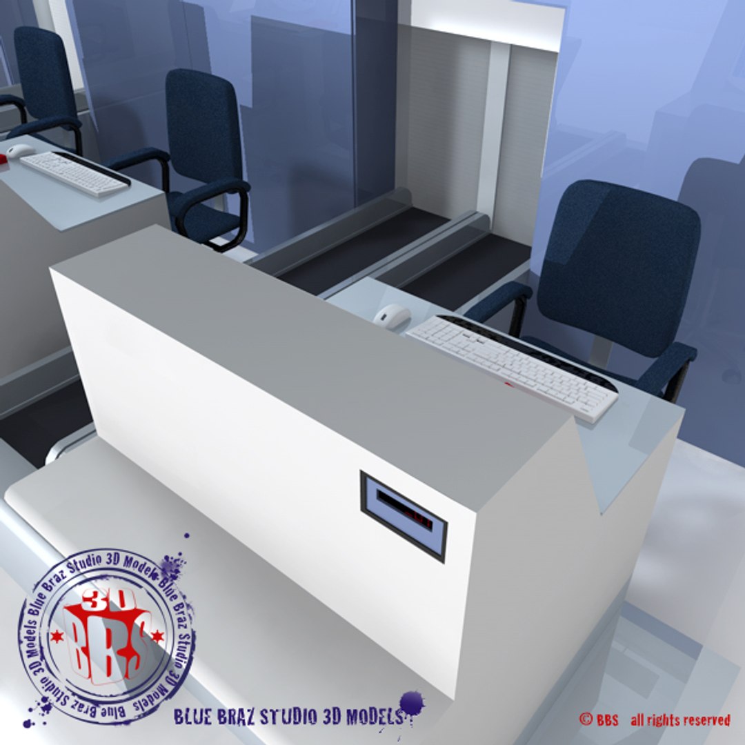 3d C4d Check Airport