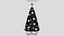 3D Christmas Tree Decorated