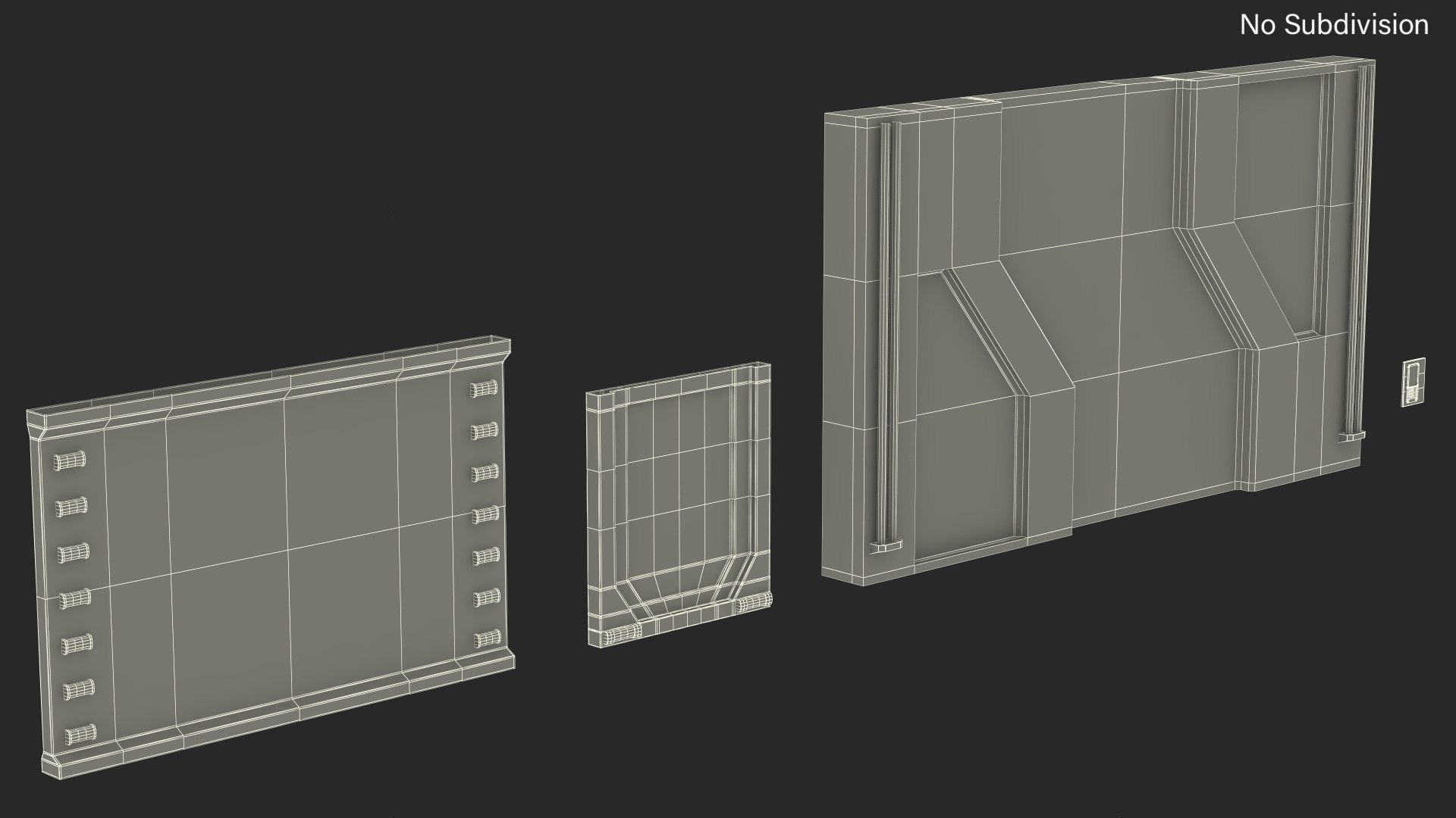 Sci Fi Spaceship Hangar Bay Gates Set 3D model https://p.turbosquid.com/ts-thumb/E3/n0cXjl/MU/scifispaceshiphangarbaygatessetvray3dmodel016/jpg/1710860470/1920x1080/fit_q87/750314bcda4a817c587aa9998896aa4bc616cc34/scifispaceshiphangarbaygatessetvray3dmodel016.jpg