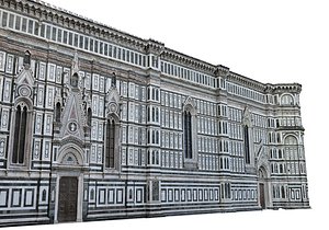 3D Florence Cathedral model