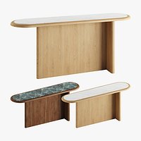 SUISEKI Console Table by Riva1920