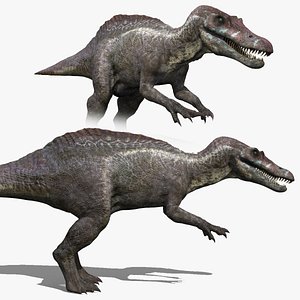 3D Suchomimus Tenerensis - 8K animated