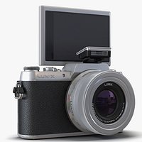 Panasonic DMC GF7 Rigged 3D Model