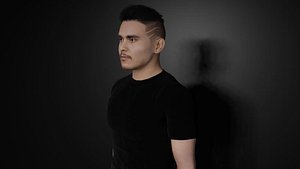 Realistic Male Character - Fully Game Ready Model Blender And UE