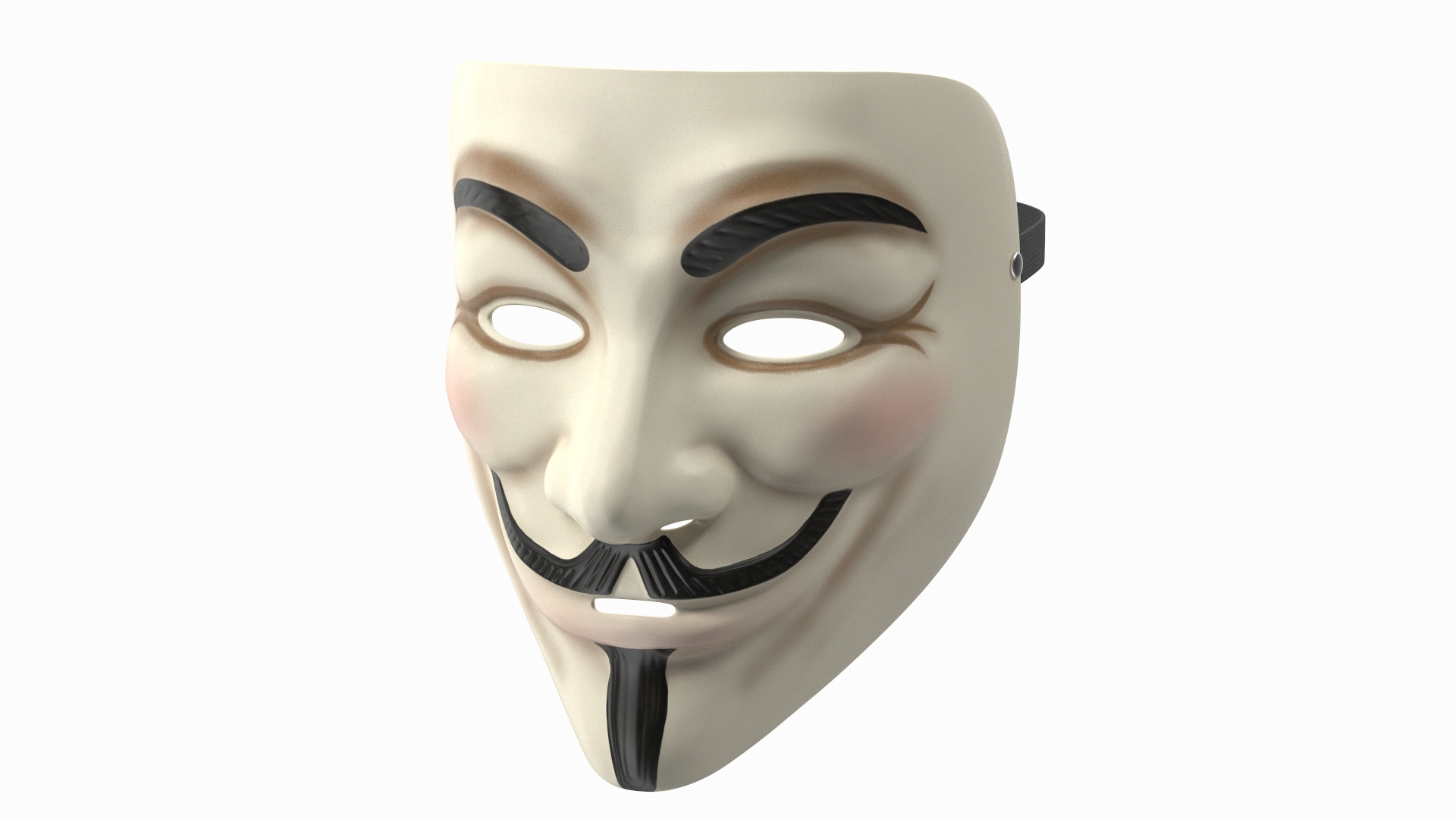 Fawkes Mask 3D model - TurboSquid 1771475