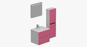 bathroom furniture 3D model