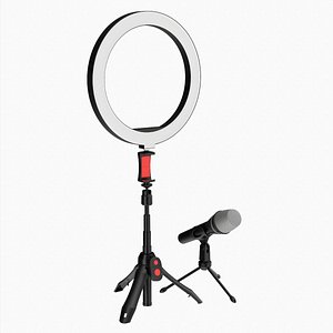 Live streaming kit 3D model