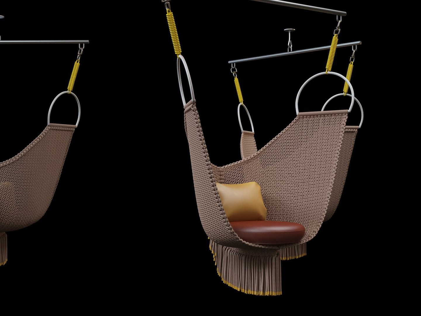 modelo 3d LV-objets-nomades-swing-chair - TurboSquid 1200463