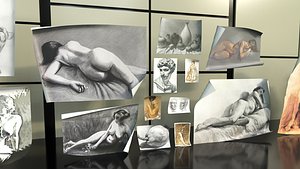 Drawings C 3D model