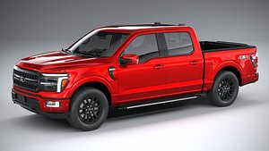 3D Ford F-150 Regular 2024 model