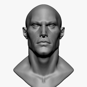 3D Male Head Model - TurboSquid 1678560
