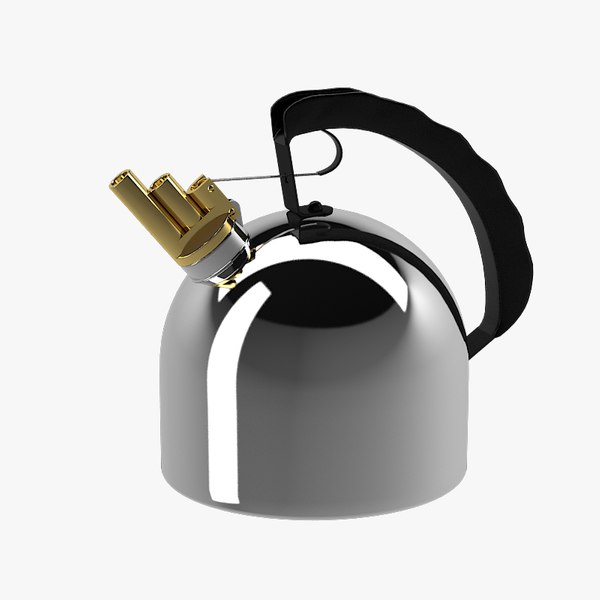 9091 Induction Kettle with Whistle by Alessi 3D model