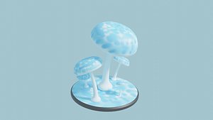 3D Mushroom model
